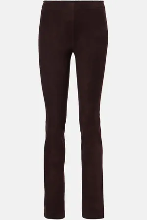 Stouls Pantaloni flared JP Long in suede