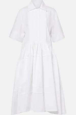Jil Sander Abito chemisier in cotone