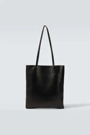 The Row Borsa Flat in pelle