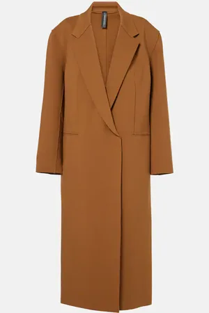 Norma Kamali Cappotto oversize in misto cotone
