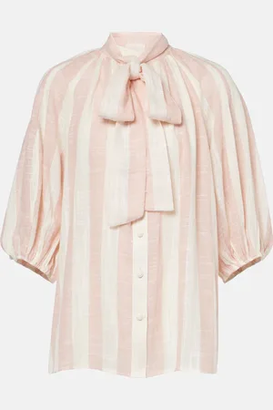 ZIMMERMANN Blusa Acacia con fiocco
