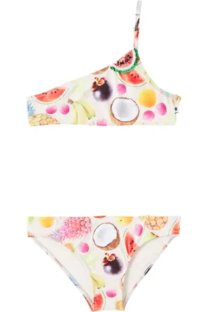 Molo Bikini monospalla Naja con stampa