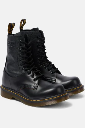 Maison Margiela X Dr. Martens - Anfibi 1490 10-Eye in pelle
