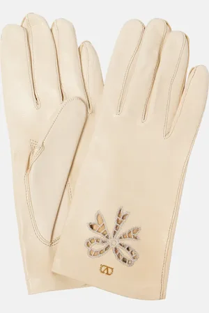 VALENTINO GARAVANI Guanti VLogo Signature in pelle