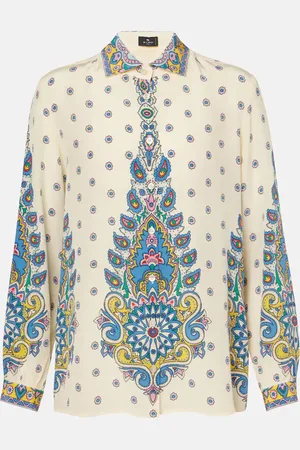 Etro Camicia in seta con stampa