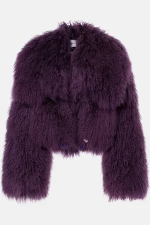 The Attico Giacca in shearling