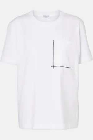 Brunello Cucinelli T-shirt in jersey di cotone