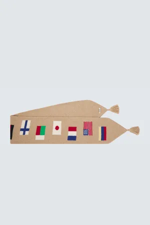 BODE Sciarpa Round-The-World in alpaca e lana