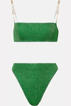 Oseree Oséree Bikini Lumière O Chain con lamé