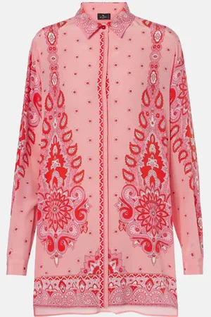 Etro Camicia in seta con stampa
