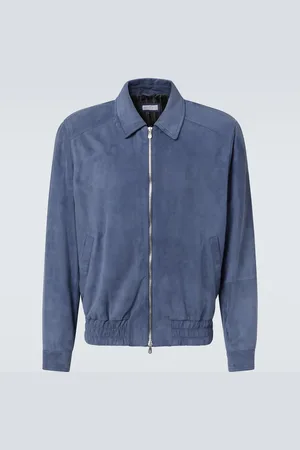 Brunello Cucinelli Bomber in suede