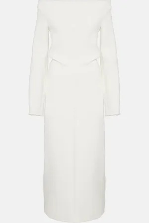 Proenza Schouler Abito midi off-shoulder Yara