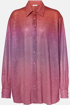 Oseree Oséree Camicia Lumière in lamé