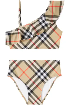 Burberry Bikini Burberry Check con volant