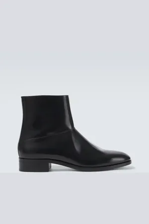 VALENTINO GARAVANI Stivaletti VLogo in pelle
