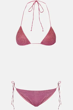 Oseree Oséree Bikini Lumière in lamé