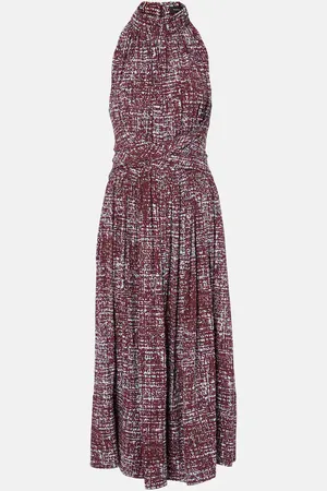 Proenza Schouler Abito midi Lola con stampa