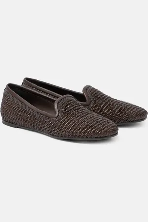 Brunello Cucinelli Slippers in rafia