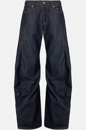 Acne Studios Jeans a gamba larga 2006F a vita media