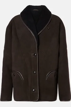 Blazé Milano Blazé Milano Giacca Tatoosh in suede con shearling