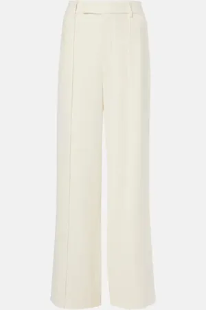 Proenza Schouler Pantaloni a gamba larga Weyes in crêpe