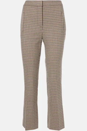 VERONICA BEARD Pantaloni cropped Arte Houndstooth