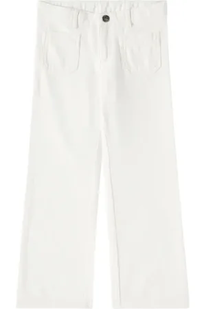 BONPOINT Pantaloni flared Junon in cotone