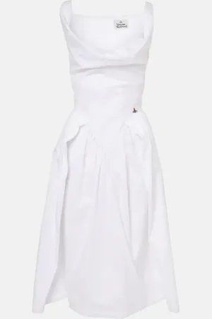 Vivienne Westwood Abito midi Sunday in cotone