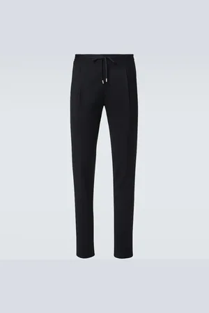 LARDINI Pantaloni slim in lana