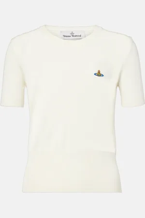 Vivienne Westwood Top Bea in lana e seta