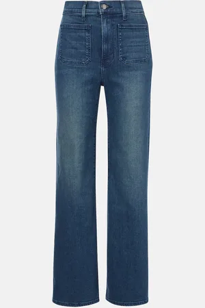 VERONICA BEARD Jeans flared Crosbie a vita alta