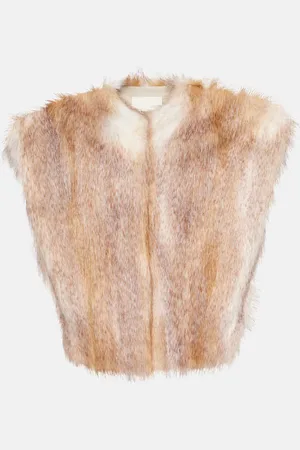Isabel Marant Gilet Alexina in pelliccia sintetica