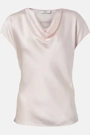 Vince Blusa in raso di seta