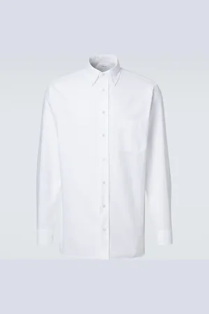 LARDINI Camicia in popeline di cotone