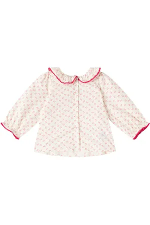 BONPOINT Baby - Blusa in popeline di cotone