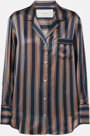 ASCENO Camicia Paris in charmeuse di seta