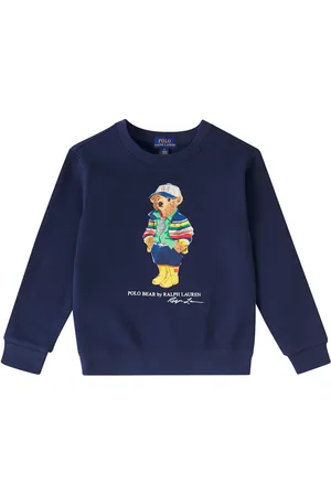 Ralph Lauren Felpa Polo Bear in misto cotone