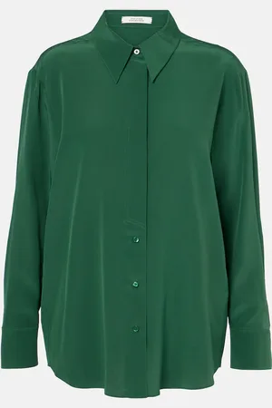 Dorothee Schumacher Blusa Striking Volumes in seta
