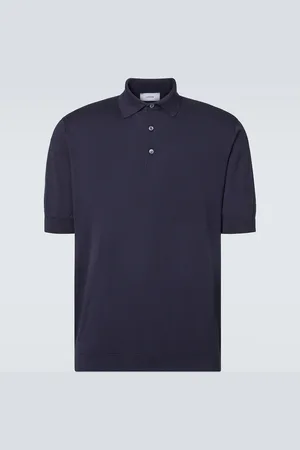LARDINI Polo in maglia di cotone