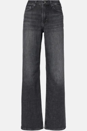 AG Jeans Jeans a gamba larga New Baggy a vita alta