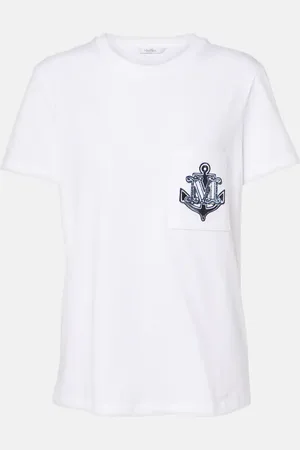 Max Mara T-shirt Acacia in cotone