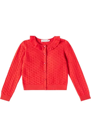 BONPOINT Cardigan Emy in misto cotone e lino