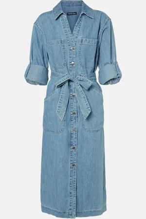 VERONICA BEARD Abito chemisier di jeans Evelyn