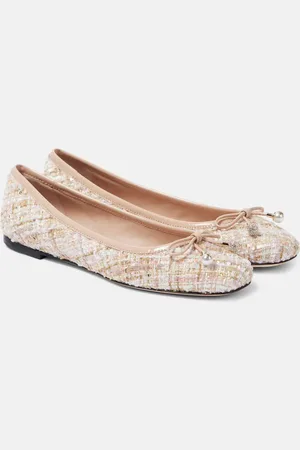 Jimmy Choo Ballerine Elme in tweed