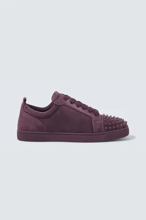 Christian Louboutin Sneakers Louis Junior Spikes in suede