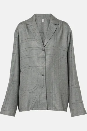 Totême Camicia pigiama con logo