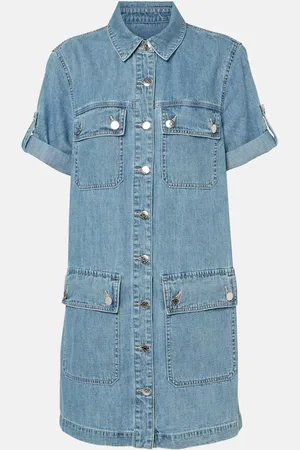 VERONICA BEARD Abito chemisier di jeans Warren