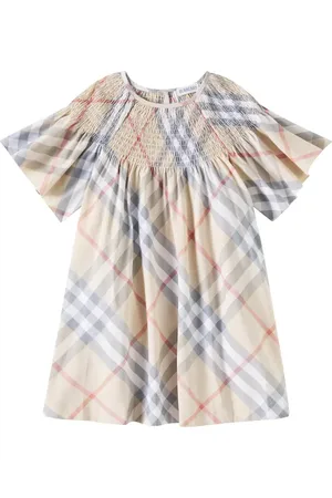 Burberry Abito in cotone Burberry Check