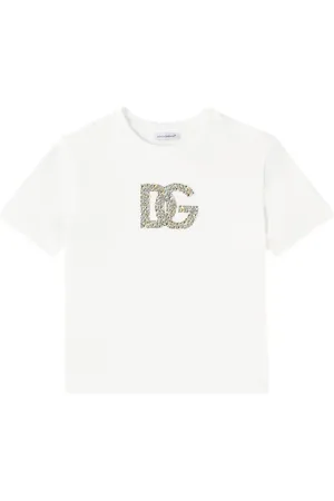 Dolce & Gabbana T-shirt DG in jersey di cotone
