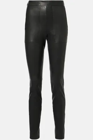 Ralph Lauren Leggings Sandy in pelle